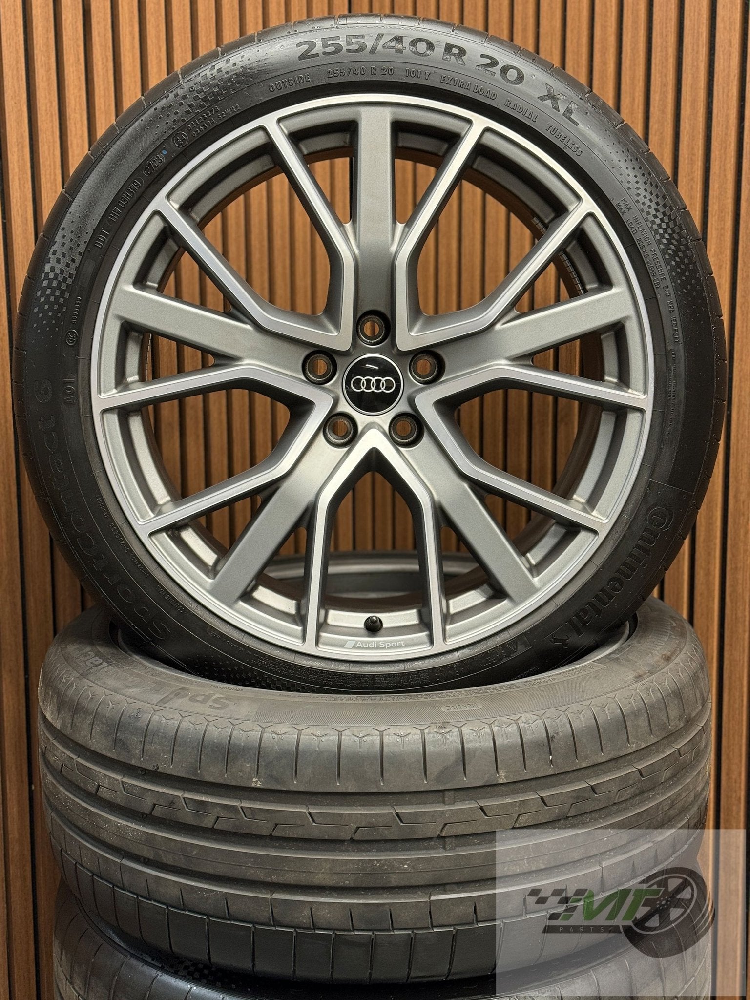 20" Audi Q3 RSQ3 Sportback SLine Y-Spaak 255 40 Zomer BTW OE, Gebruikt, 255 mm, -, -