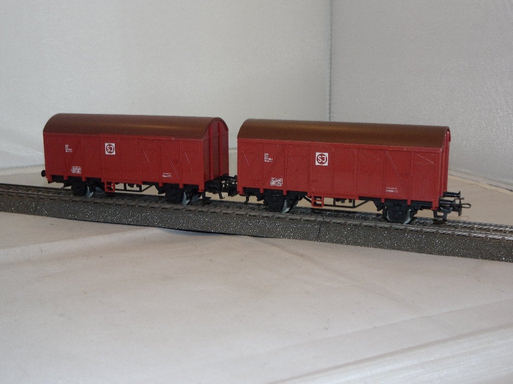 Marklin SJ gesloten goederenwagon 4408 nieuw in OVP (#948), Wisselstroom, Ophalen of Verzenden, Märklin, Nieuw