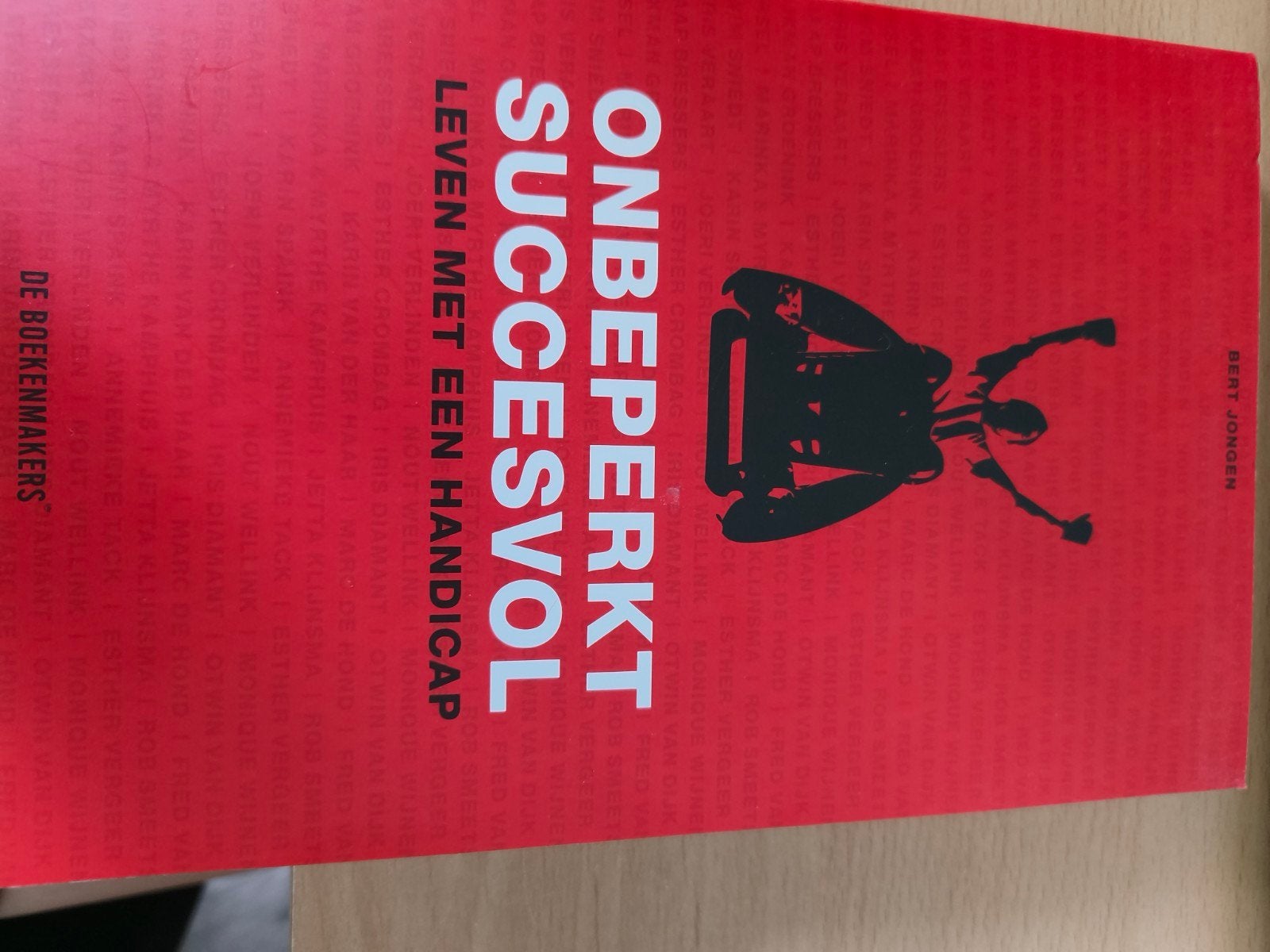 Bert Jongen - Onbeperkt succesvol, Boeken, Sportboeken, Zo goed als nieuw, Lopen en Fietsen, Verzenden