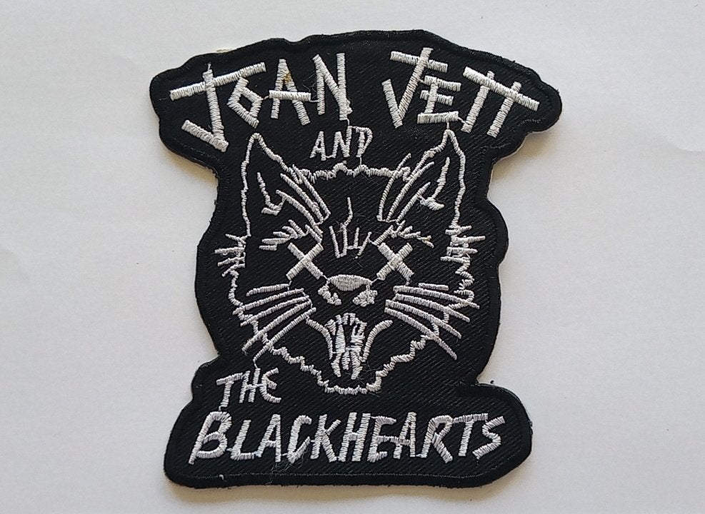Joan Jett And The Blackhearts shaped patch j24 Runaways, Ophalen of Verzenden, Nieuw, Kleding