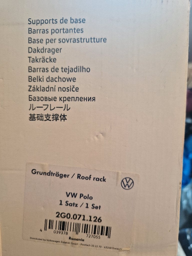 Dakdragers Volkswagen Polo, Ophalen, Zo goed als nieuw