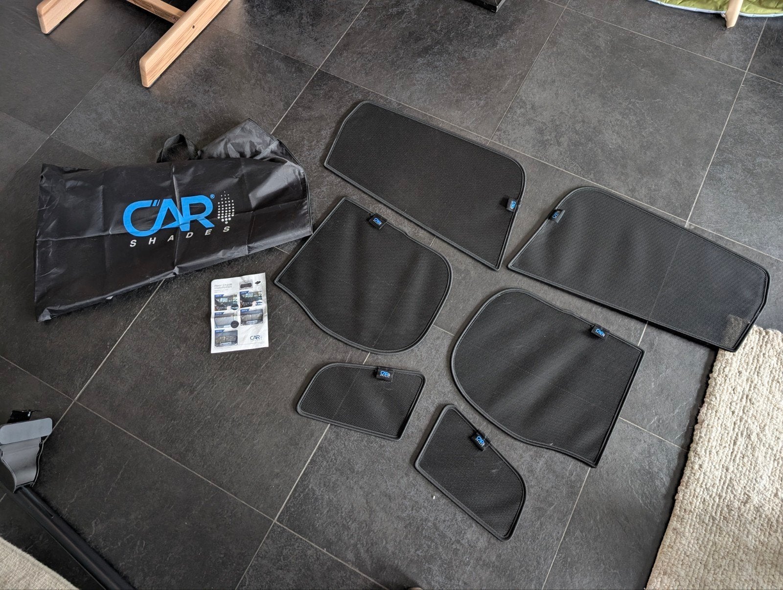 Car Shades Renault Clio Estate 2012-2019, Auto diversen, Ophalen, Zo goed als nieuw