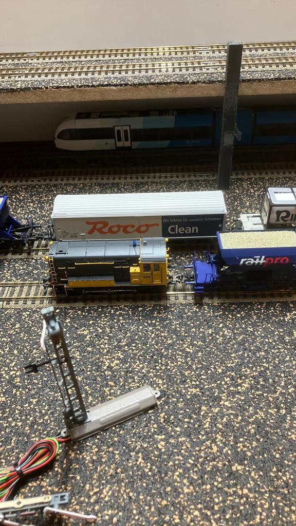 profi rails complete zeer grote treinbaan digitaal,esu ecos, Ophalen, Treinset, Gelijkstroom, Fleischmann