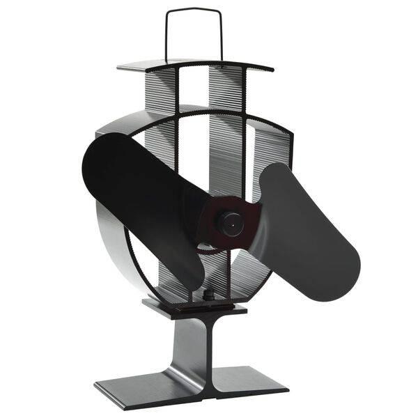 Kachelventilator ventilator met 2 vinnen GRATIS BEZORGD!, Verzenden, Nvt, Vrijstaand, Hout