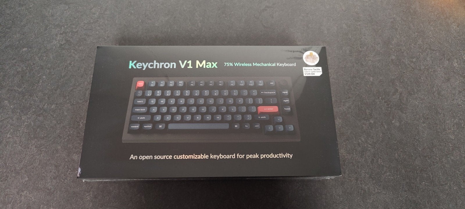 Keychron V1 Max - Sealed in doos, Keychron, Nieuw, Ophalen of Verzenden, Draadloos