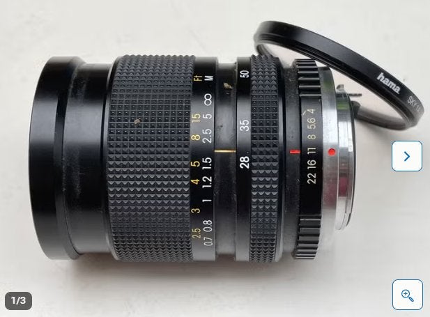 Exakta 28-70mm f4 MC Macro PK mount lens (PK94107379), Ophalen of Verzenden, 1960 tot 1980, Lens of Lenzen