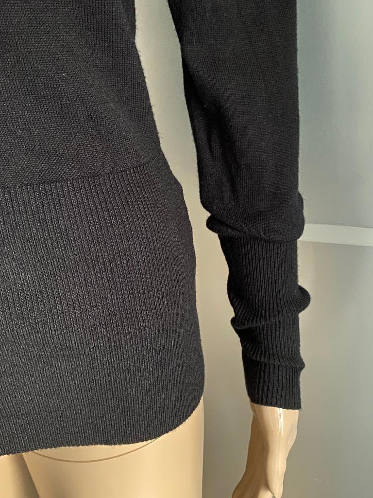K142 Soya Concept maat S=36 fijn-gebreid vest vestje zwart, Soyaconcept, Zwart, Ophalen of Verzenden, Zo goed als nieuw