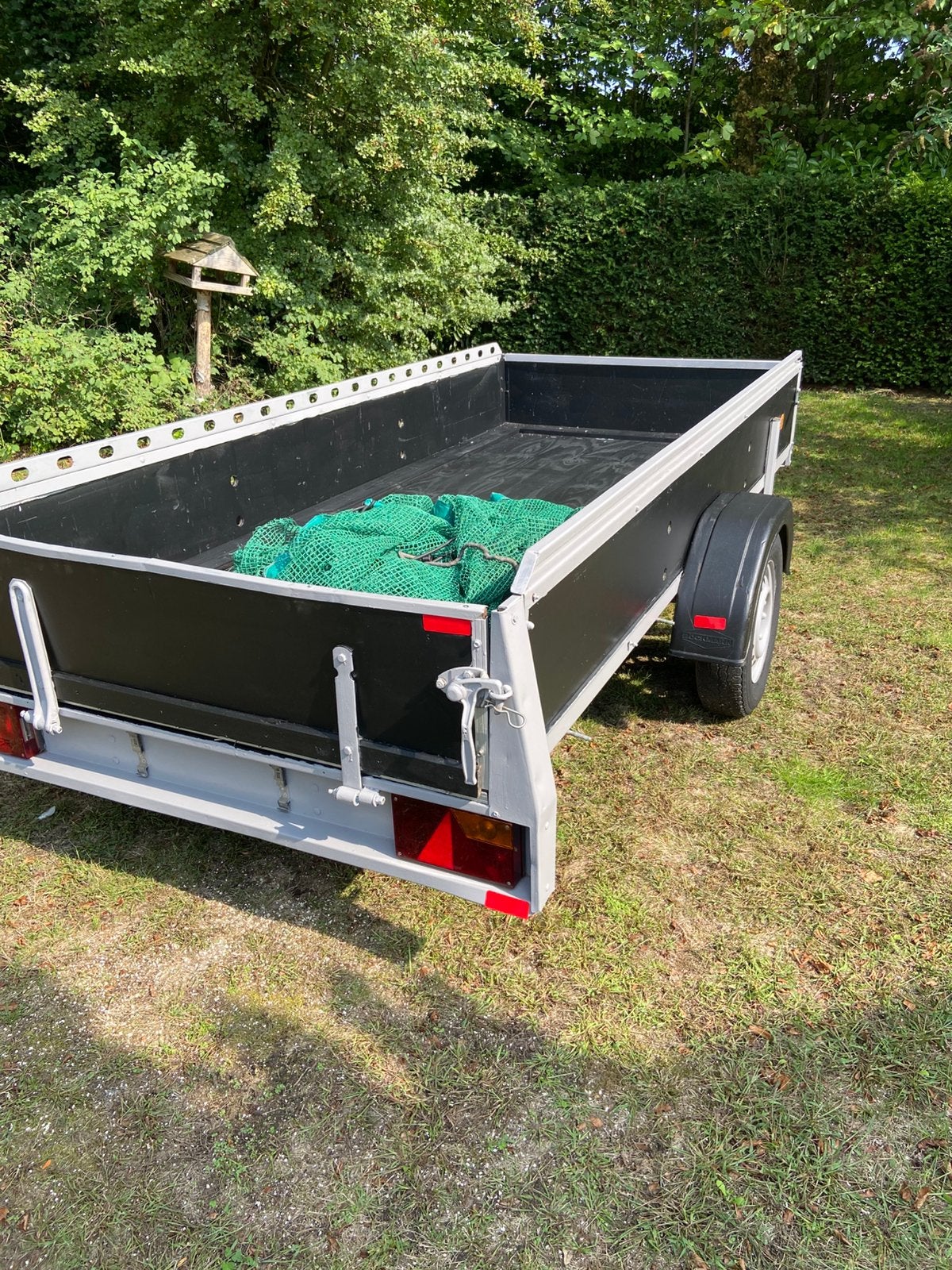 Bockmann aanhangwagen, Ophalen, Gebruikt