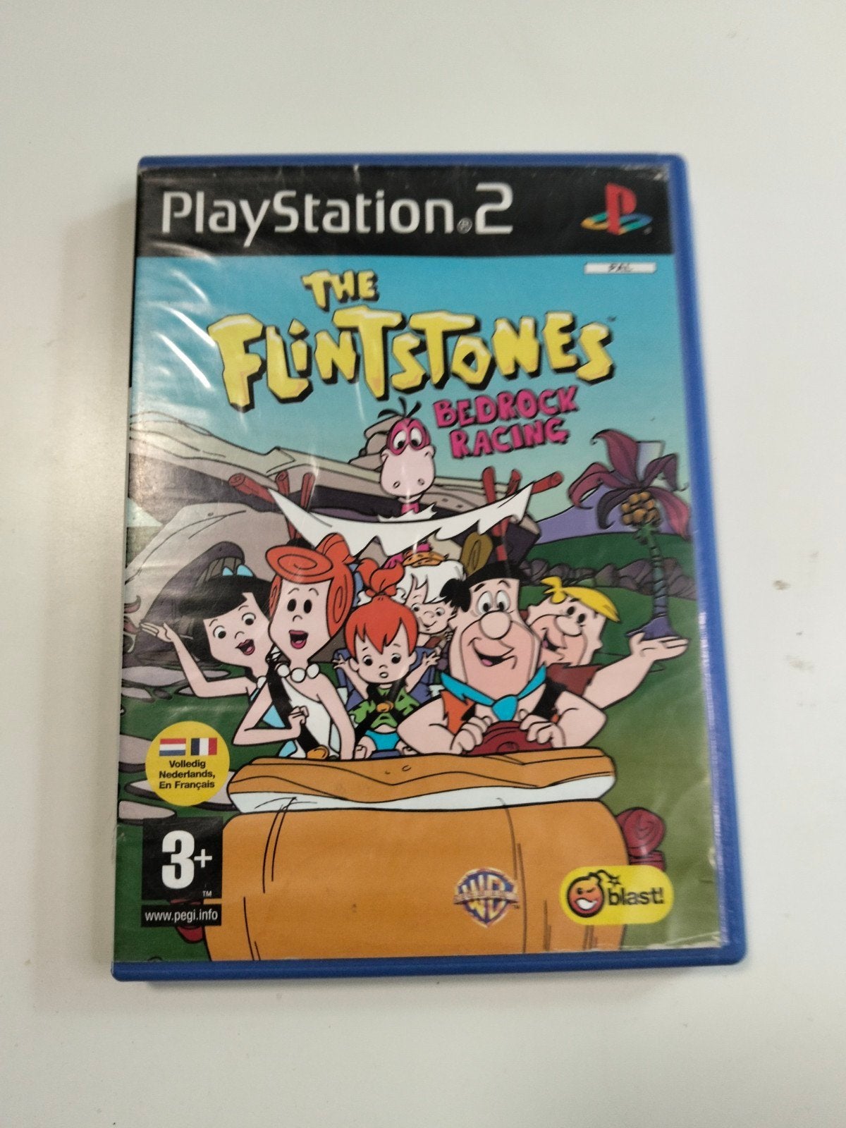 The Flintstones Bedrock Racing PS2 - Racegame, Ophalen of Verzenden