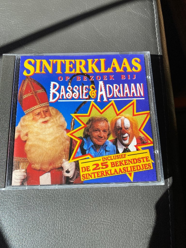 Sinterklaas op bezoek bij Bassie & Adriaan CD, Cd's en Dvd's, Cd's | Kinderen en Jeugd, Gebruikt, 6 tot 9 jaar, Inclusief doosje