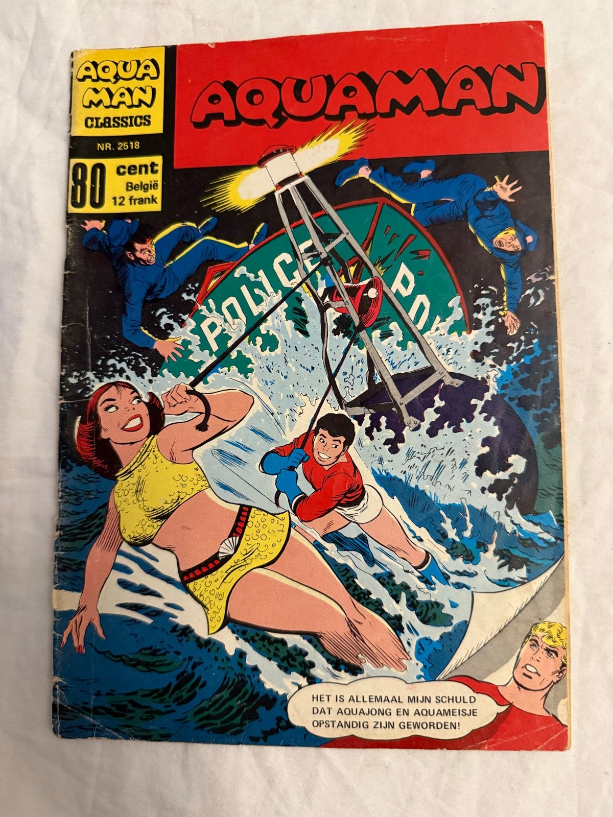 Aquaman Classics Nr. 2518 - Vintage Stripboek, Boeken, Eén stripboek, Ophalen of Verzenden, Gelezen