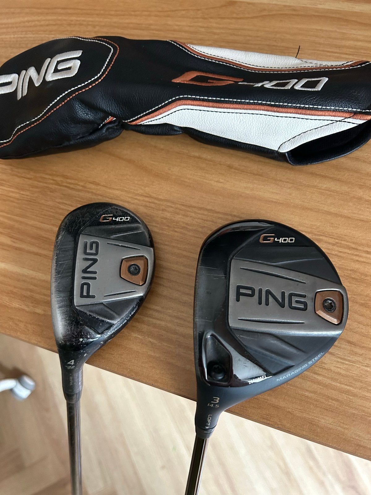 Ping G400 Houten 3 en Hybride - Linkshandig, Ophalen of Verzenden, Gebruikt, Club, Ping