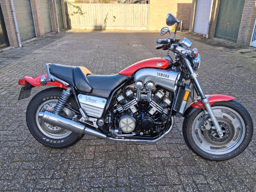 Vmax1200 vmx  vmax  v-max  V-max  doma uitlaten doe net bod, Motoren, 4 cilinders, Motorrijbewijs A, Gebruikt, Sportuitlaat