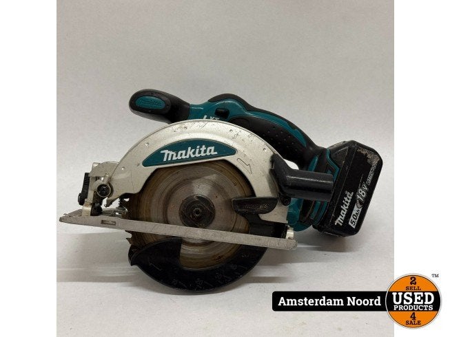 Makita DSS610 Cirkelzaag + Accu 14.4V 3.0ah, Makita, Zo goed als nieuw, Support@makita.com, Makita Corporation, 3-11-8, Sumiyoshi-cho, 
Anjo, Aichi 446-8502
Japan