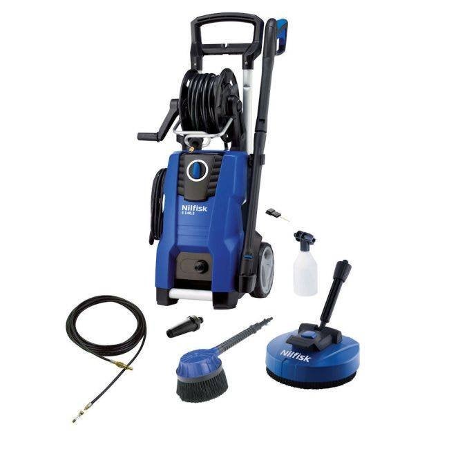Nilfisk E 140.3-9 PAD X-TRA Hogedrukreiniger, Ophalen, Elektrisch, Nilfisk, Met regelbare waterdruk
