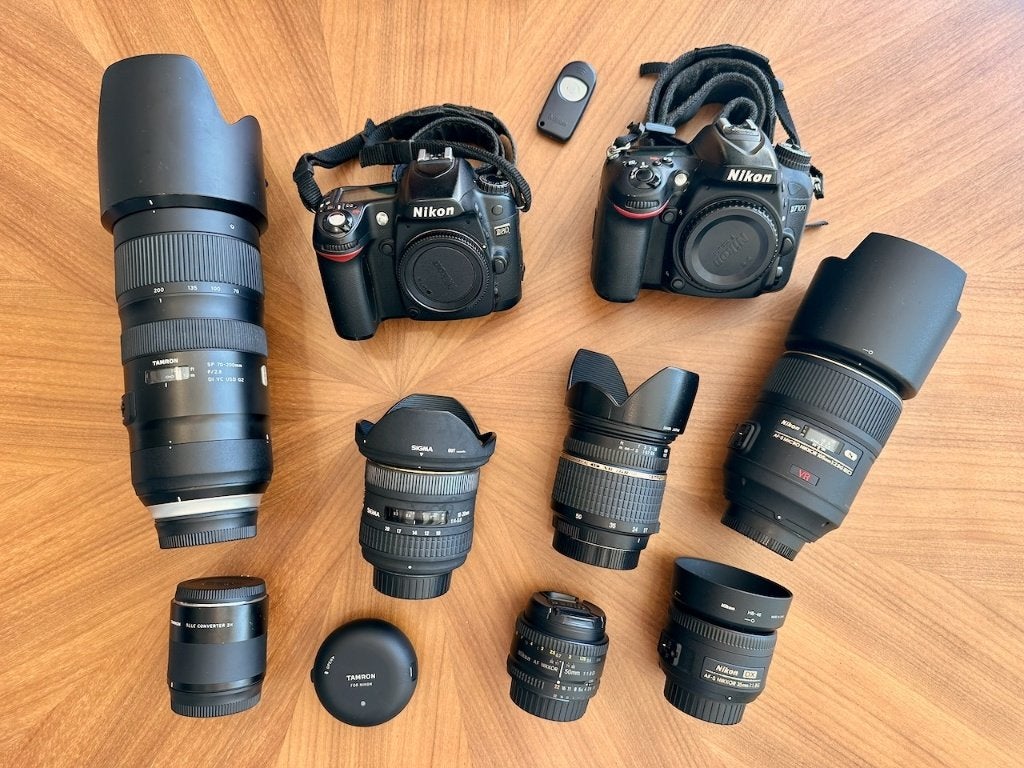 Nikon: Diversen lenzen, bodies & accesoires (los of als set), Gebruikt, Spiegelreflex, Ophalen of Verzenden, Nikon