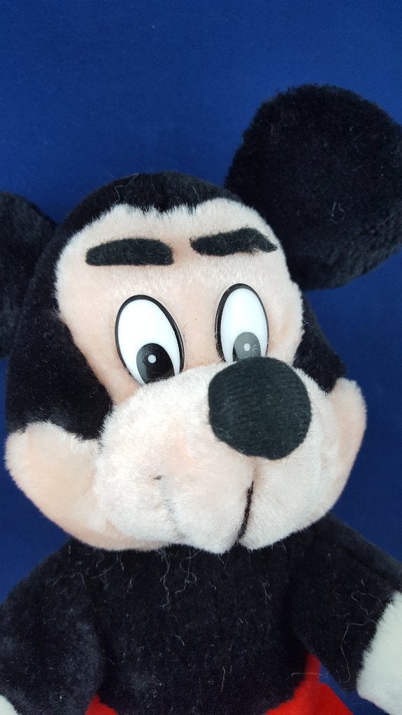 Vintage Mickey Mouse knuffel. 5B8, Tweedehands verkoop, Tweedehands verkoop, Gebruikt, Overige typen