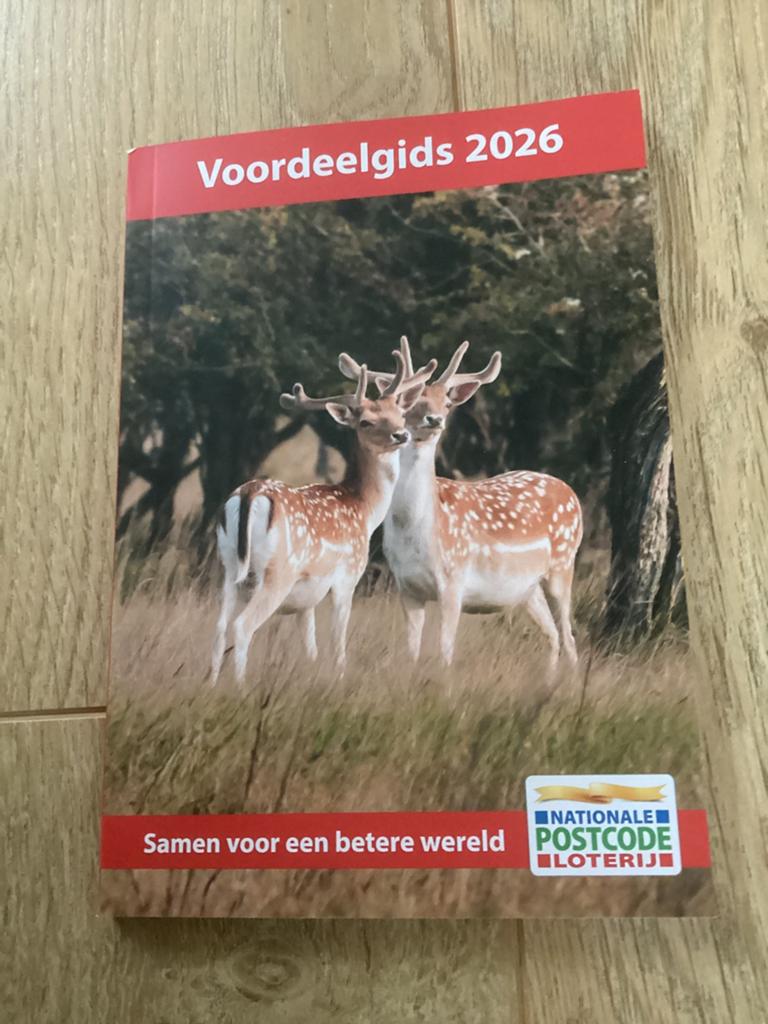 Postcode loterij voordeel bonnen 2026, Drie personen of meer, Kortingsbon