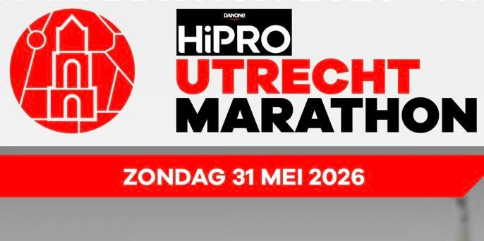 Marathon Utrecht, startbewijs, Ophalen of Verzenden, Nieuw, Overige typen, Overige merken