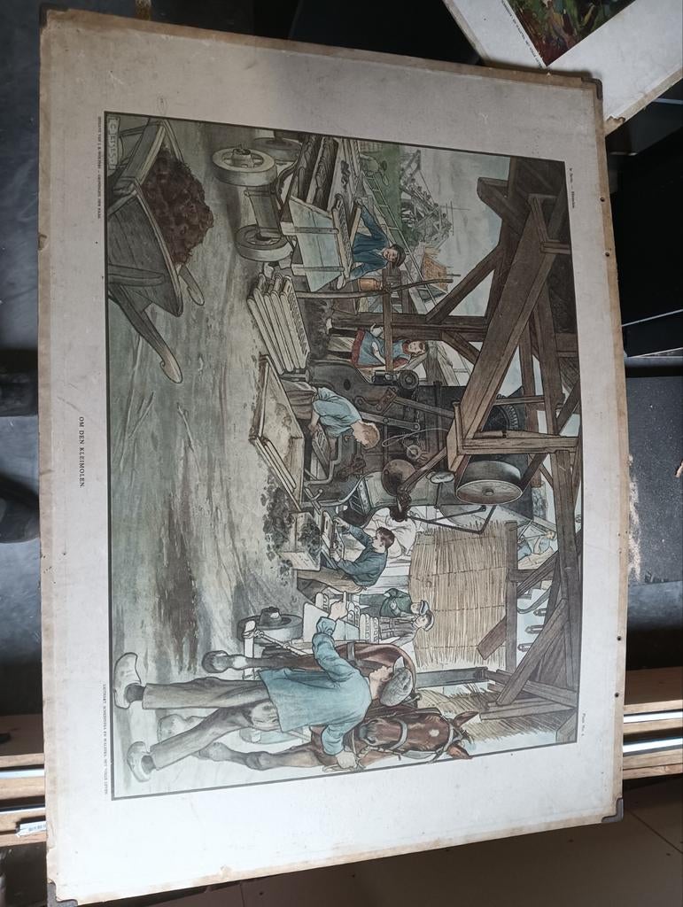 Schoolplaat jetses, Ophalen of Verzenden