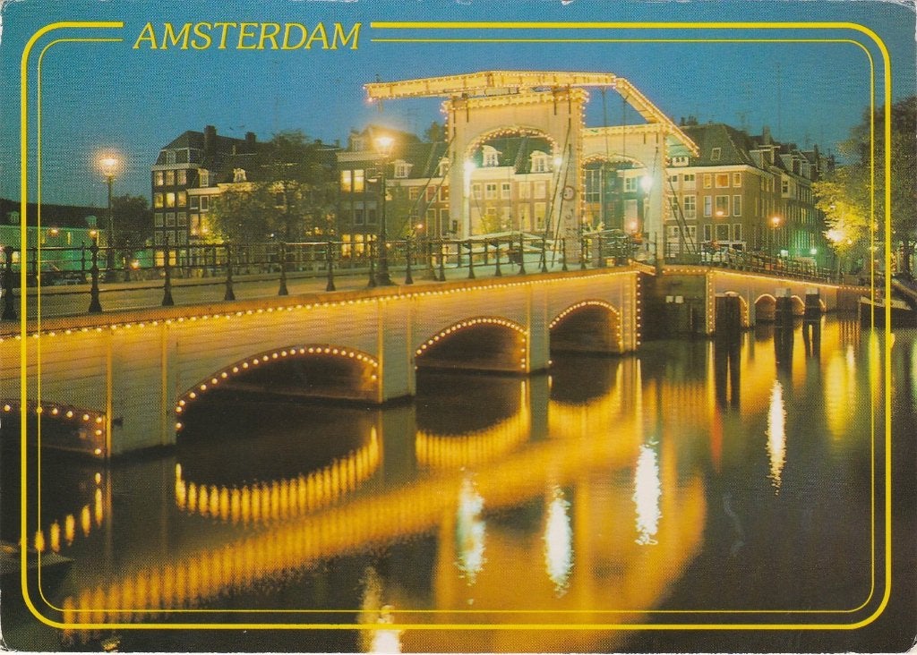 AMSTERDAM Magere Brug Avond, Verzamelen, Verzenden, 1980 tot heden, Gelopen, Noord-Holland