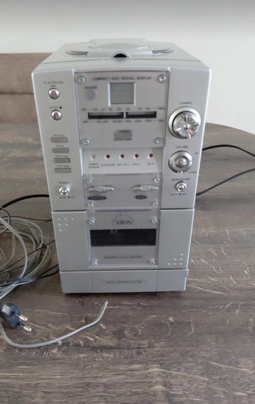Xiton MCD 41 Microset met CD, Cassette, Radio, Ophalen of Verzenden, Gebruikt