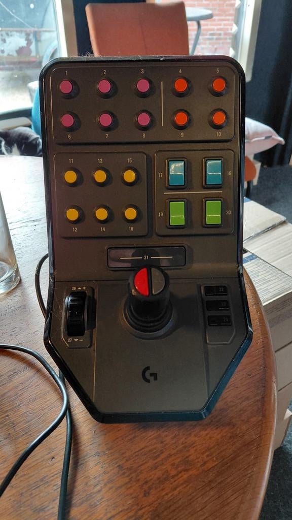 Logitech Heavy Equipment Side Panel - Simulatie Controller, Spelcomputers en Games, Games | Overige, Zo goed als nieuw, 1 speler