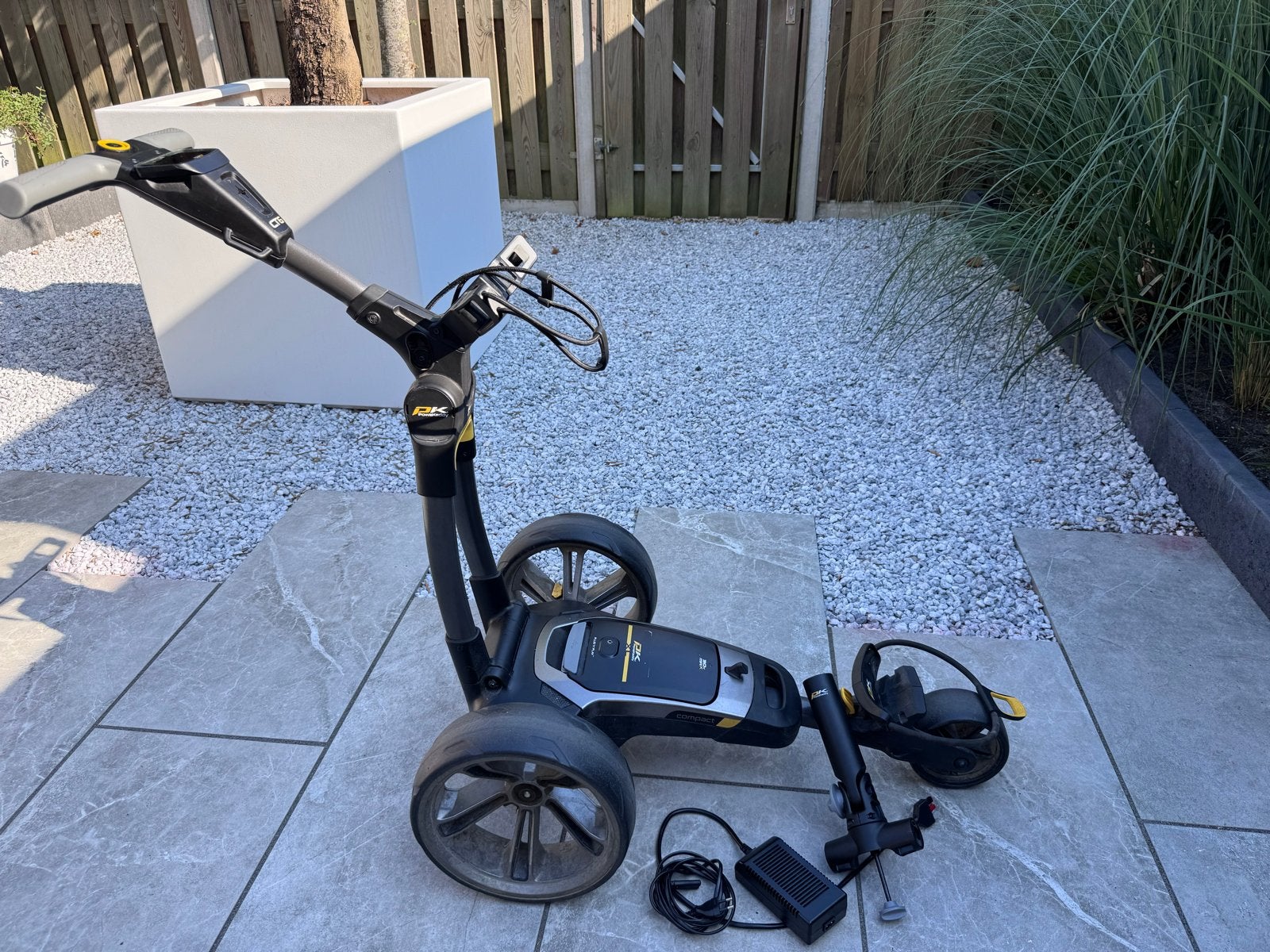 PowaKaddy CT6 Elektrische Golftrolley, Ophalen, Gebruikt, Golfkar, Overige merken