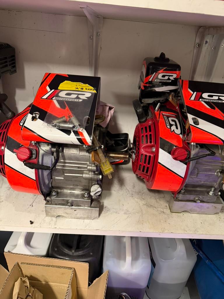 Cadet gx 160 wedstrijdmotoren, Sport en Fitness, Karting, Ophalen, Zo goed als nieuw, Onderdelen Kart