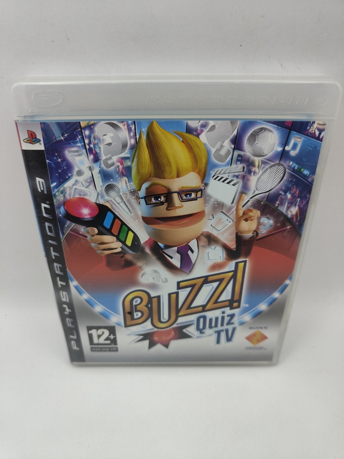 Buzz! Quiz TV PS3, Spelcomputers en Games, Games | Sony PlayStation 3, Gebruikt, Overige genres, Ophalen of Verzenden, Eén computer