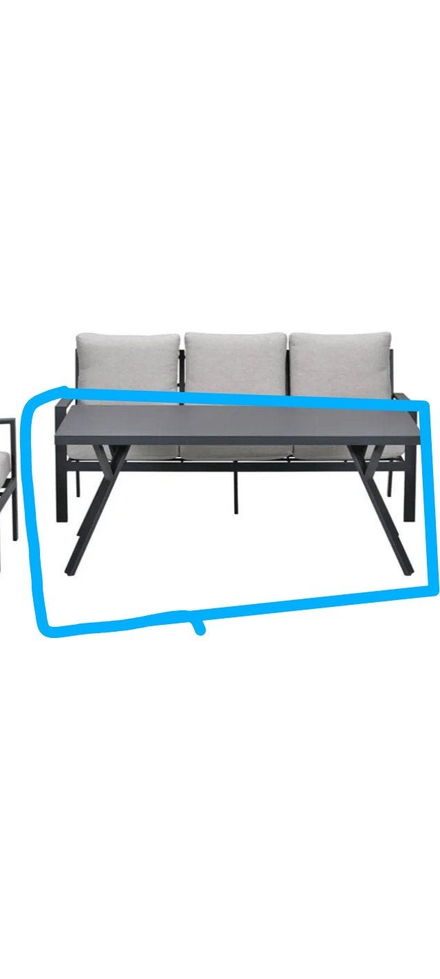 Senja loungetafel NIEUW!, Tuin en Terras, Tuintafels, Ophalen, Nieuw, Rechthoekig, Aluminium