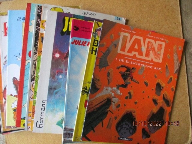 adv7155 verschillende stripboeken 3, Eén stripboek, Ophalen, Gelezen