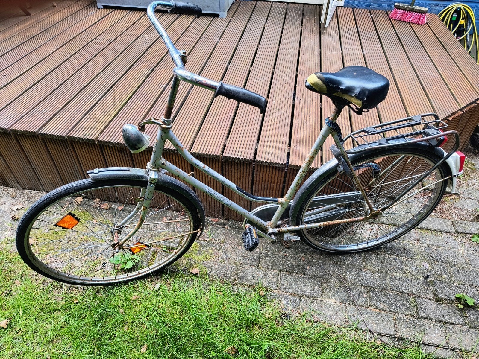 Gratis damesfiets op te halen, Ophalen, Gebruikt