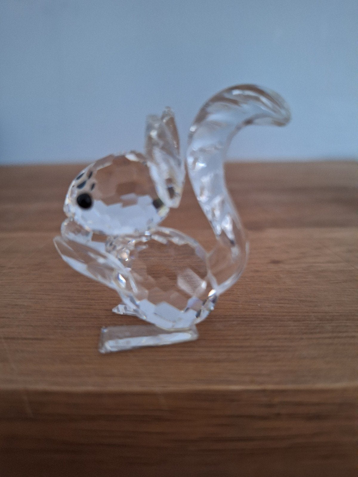 Swarovski kristallen eekhoorn, Ophalen of Verzenden, Zo goed als nieuw, Figuurtje
