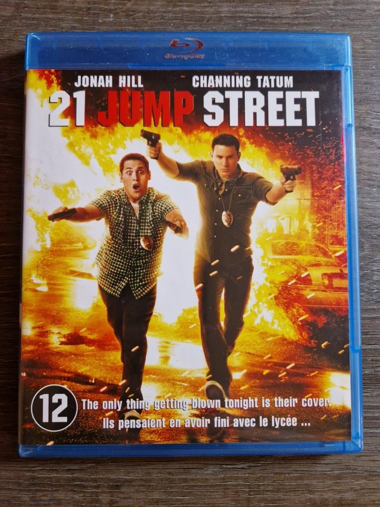 21 Jump Street (2012) blu-ray, Ophalen of Verzenden, Zo goed als nieuw, Actie