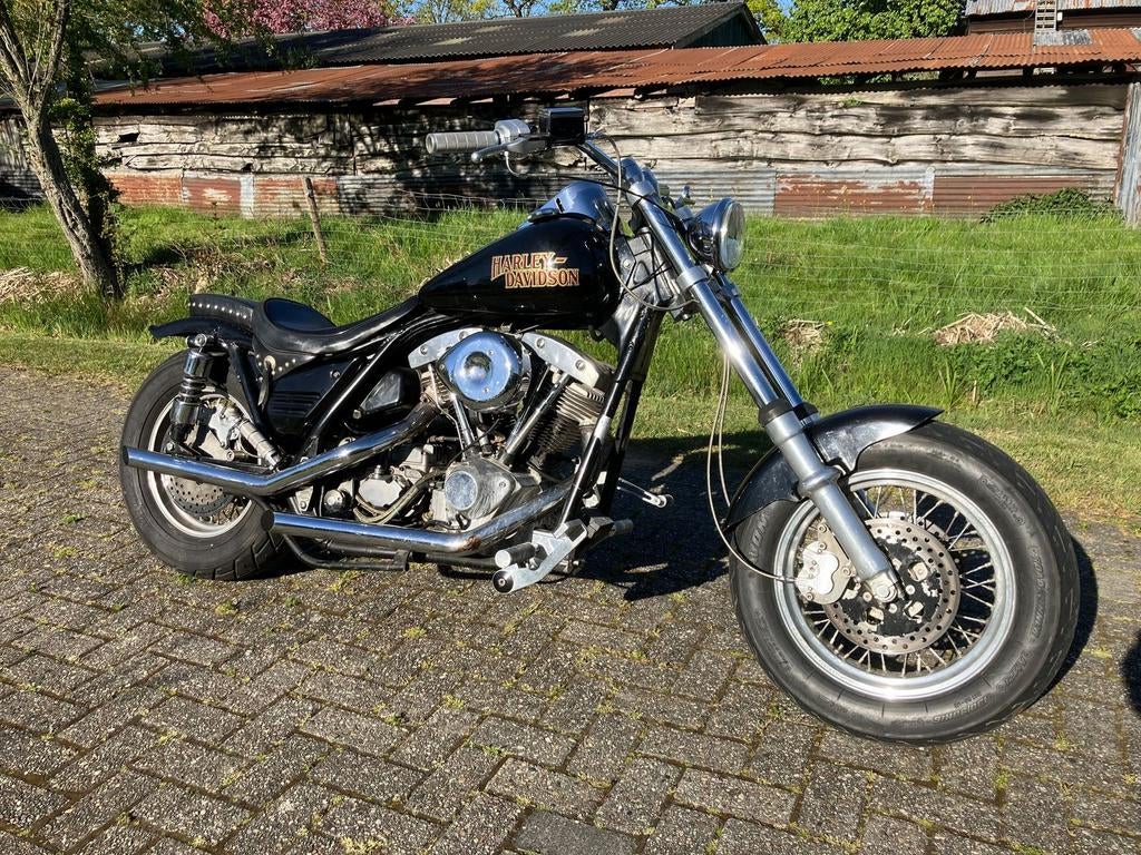 HARLEY DAVIDSON FXR 1340 1983 old timer harley indian, 1338 cc, HARLEY-DAVIDSON, Chopper, Bedrijf