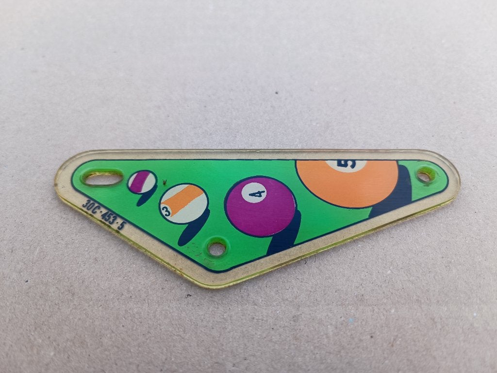 Speelveld Plastic Williams Star Pool (1974) Flipperkast, Verzamelen, Automaten | Flipperkasten, Gebruikt, Verzenden, Elektronisch