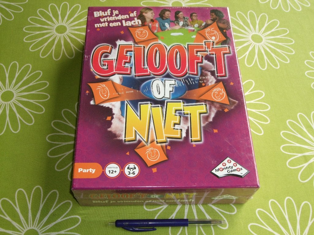 Nieuw in seal: Geloof 't of niet - bluf je vrienden af, Vijf spelers of meer, Ophalen of Verzenden, Nieuw