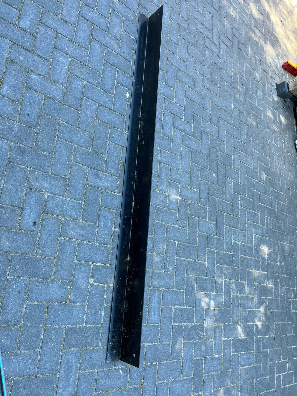 Hoek lijn zwart gepoedercoat, Ophalen of Verzenden, Nieuw