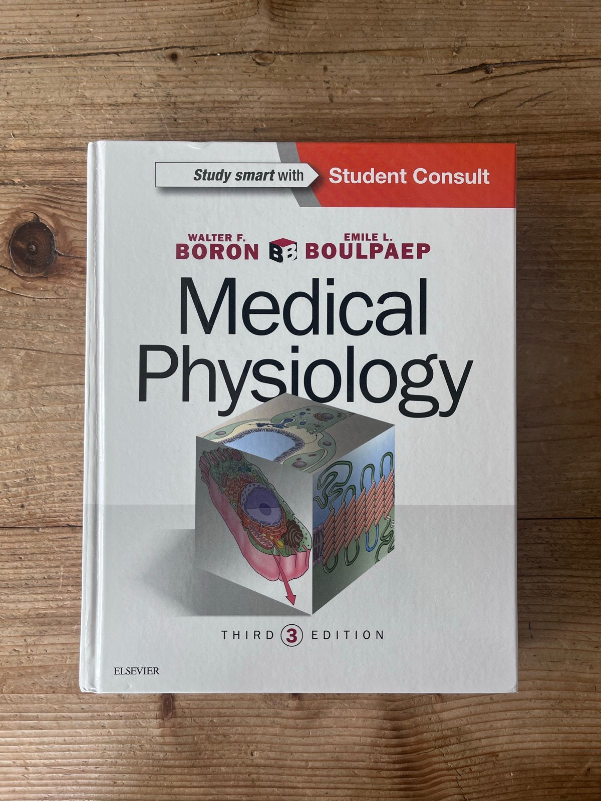 Studieboek Geneeskunde: Medical Physiology, Boron & Boulpaep, Boeken, Ophalen of Verzenden, Beta, Nieuw, HBO