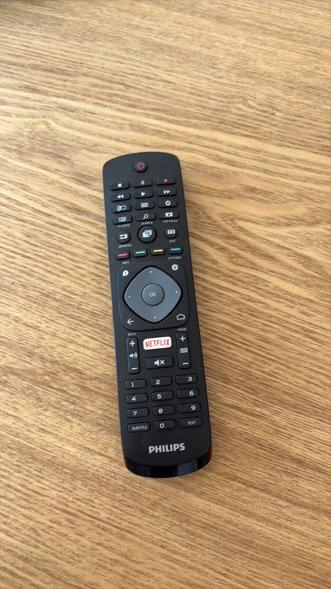 Philips afstandsbediening, Tv, Ophalen of Verzenden, Zo goed als nieuw, Origineel