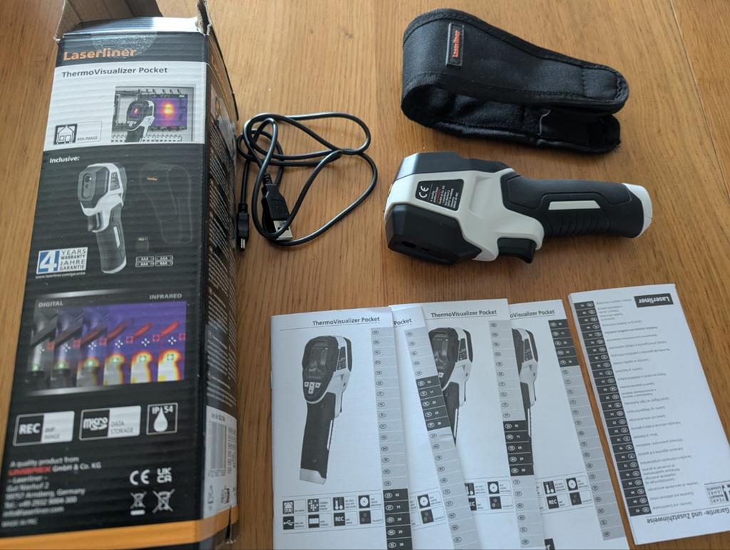 Laserliner ThermoVisualizer Pocket Warmtebeeldcamera, Ophalen of Verzenden