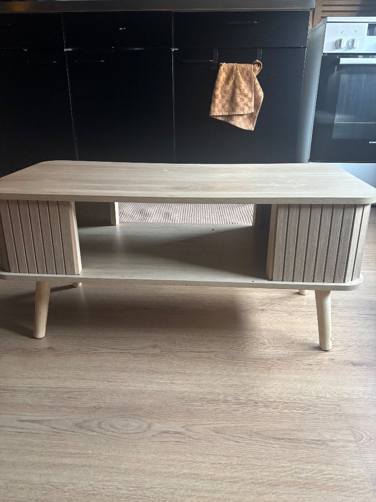 Salon tafel, Huis en Inrichting, Tafels | Salontafels, Ophalen, 100 tot 150 cm, 50 tot 100 cm, Zo goed als nieuw
