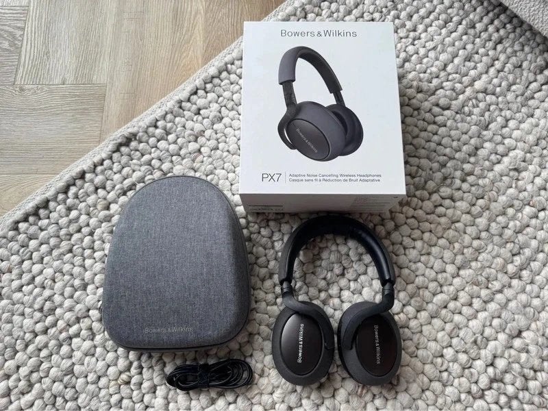Bowers & Wilkins PX7 Adaptive Noise Canceling hoofdtelefoon, Ophalen of Verzenden, Zo goed als nieuw, Overige merken
