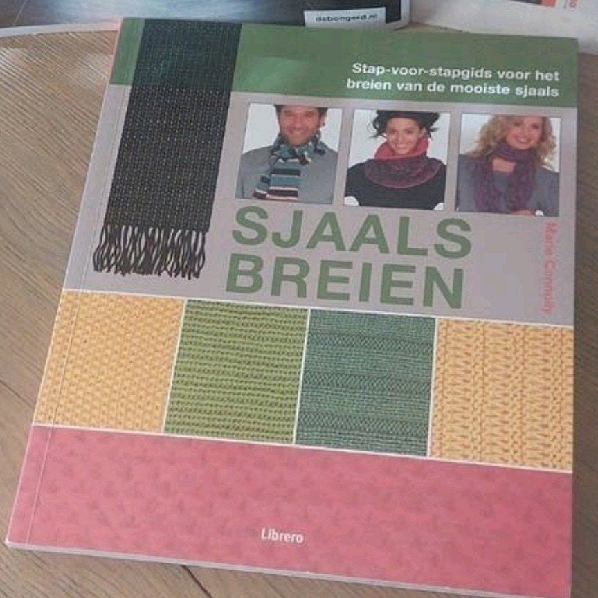 SJAALS BREIEN , BREIPATROON BOEK, Ophalen of Verzenden, Gebruikt, Breien, Patroon of Boek