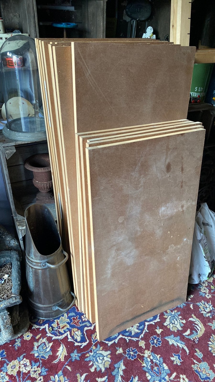 Houten stelling., Ophalen, Gebruikt, Nvt, Nvt