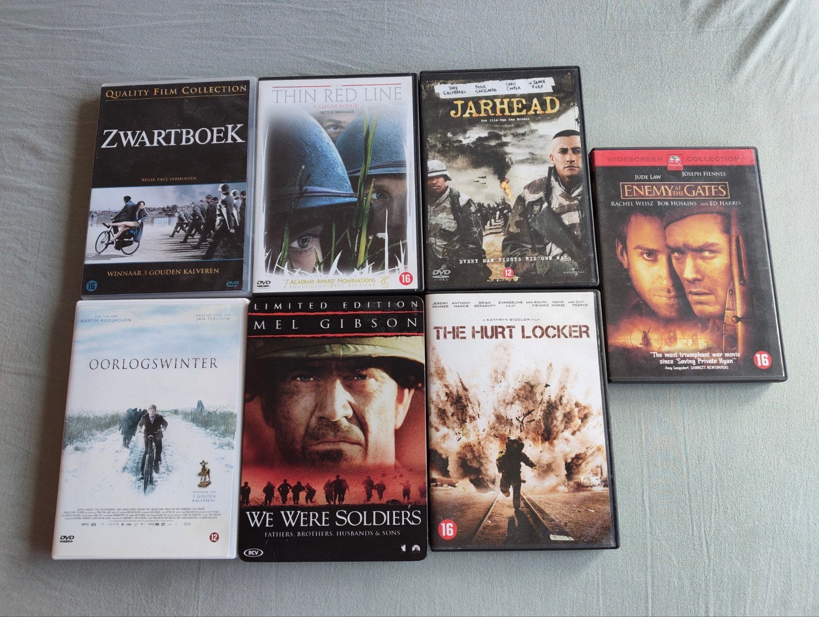 Oorlogsfilms DVD Collectie, Gebruikt, Vanaf 16 jaar, Nederlands, Ophalen of Verzenden