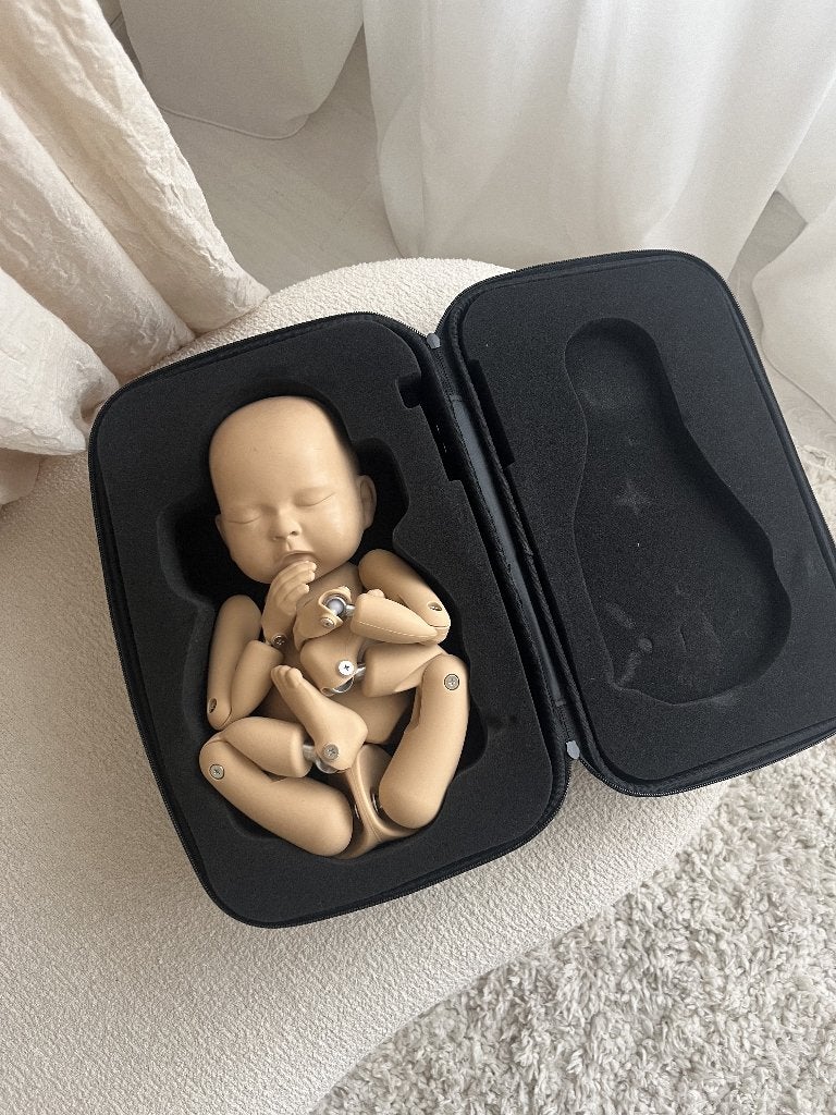 Standinbaby- oefenpop fotografie/ babyverzorging, Hobby en Vrije tijd, Cursusmateriaal, Ophalen, Zo goed als nieuw, Meerdere media