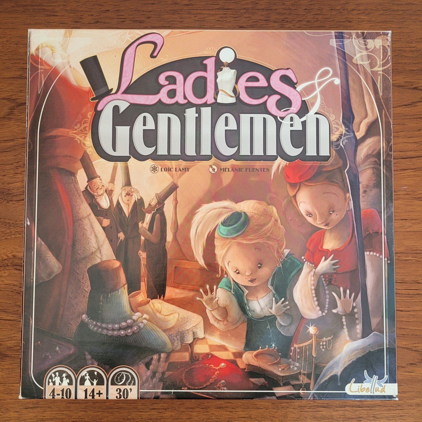 Ladies & Gentlemen, Vijf spelers of meer, Ophalen, Zo goed als nieuw, Libellud
