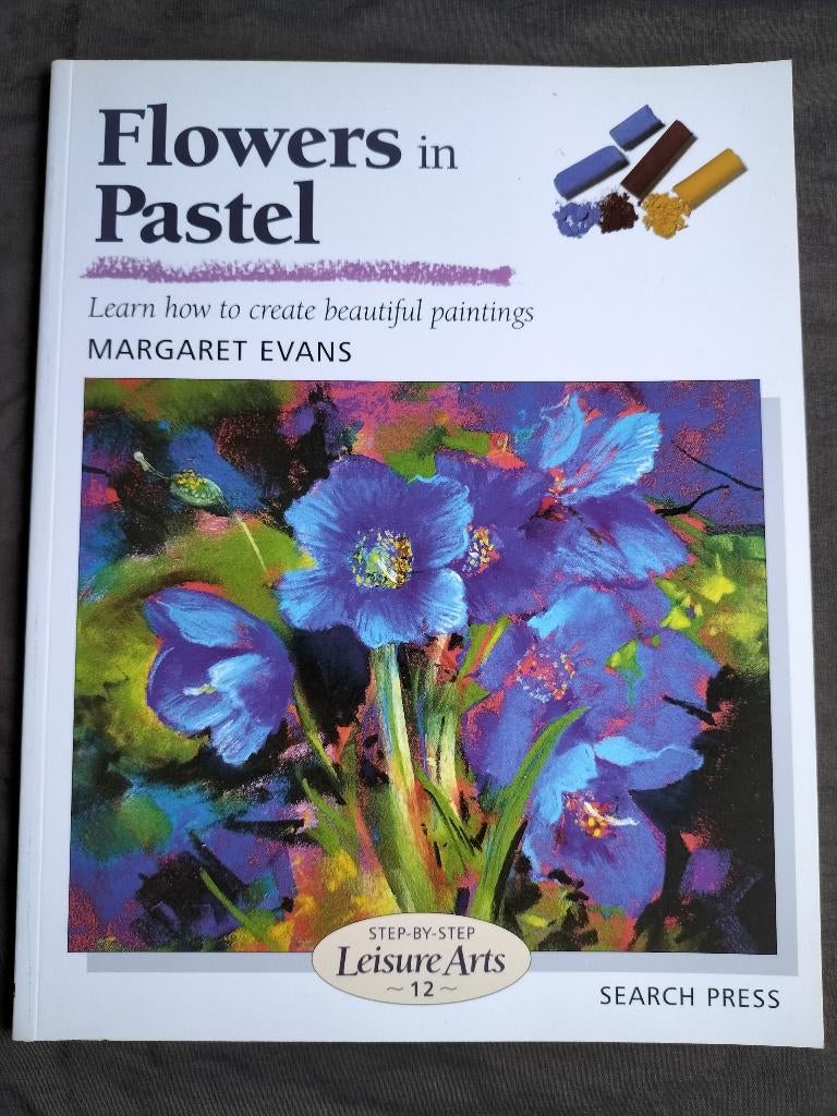 Margaret Evans - Flowers in Pastel, Ophalen of Verzenden, Zo goed als nieuw, Tekenen en Schilderen, Margaret Evans